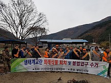 (중앙본부)외래식물 퇴치 및 불법엽구수거 행사